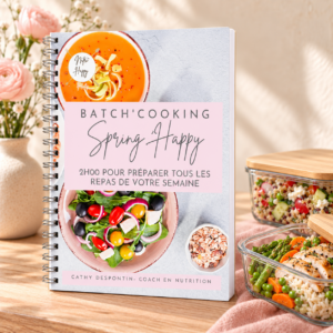 Livre Batchcooking  Spring Happy