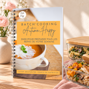 Livre de Batchcooking Automn Happy