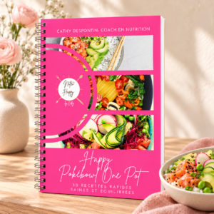 Livre de Happy Poke Bowl One pot